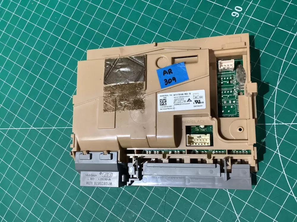 KitchenAid W10913613 W10913615 Dishwasher Control Board AZ189066 | AR309