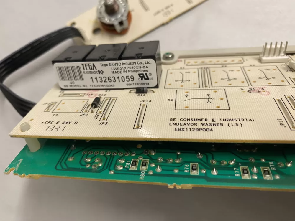 GE 175D5261G040 EBX1129P004 WH12X10614 Washer Control Board AZ212090 | BK1804