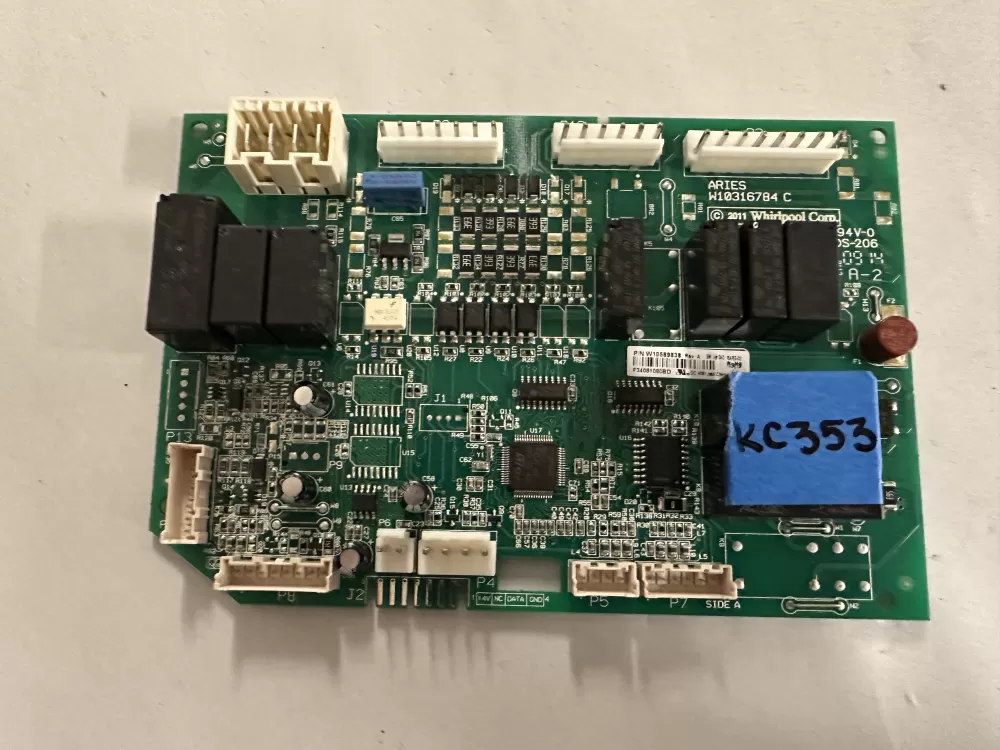 Whirlpool Maytag W10589838 WPW10589838 Refrigerator Control AZ138979 | KC353