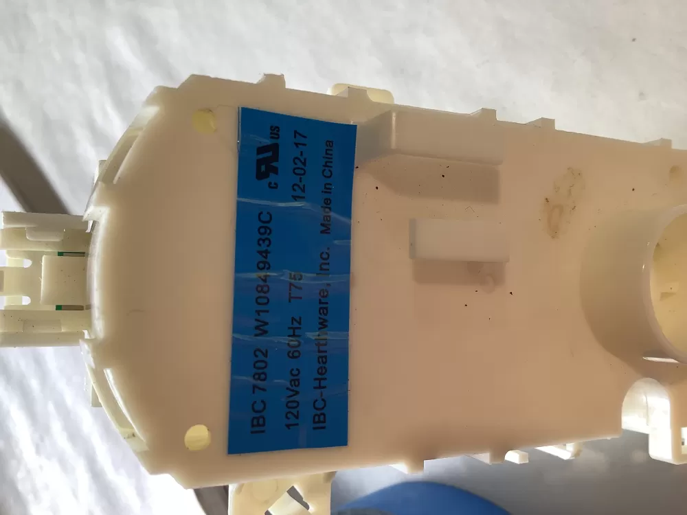 Whirlpool  KitchenAid  Kenmore W10849439C Dishwasher Diverter Motor