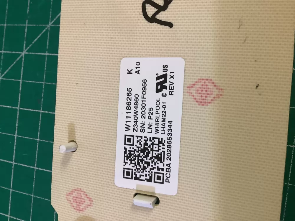 Maytag W11186265 Washer Control Panel W11325573 AZ211832 | NR1767