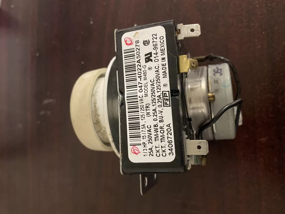 Whirlpool 3406720A PD00055932 3406720 529119 Dryer Timer AZ32492 | BK1679