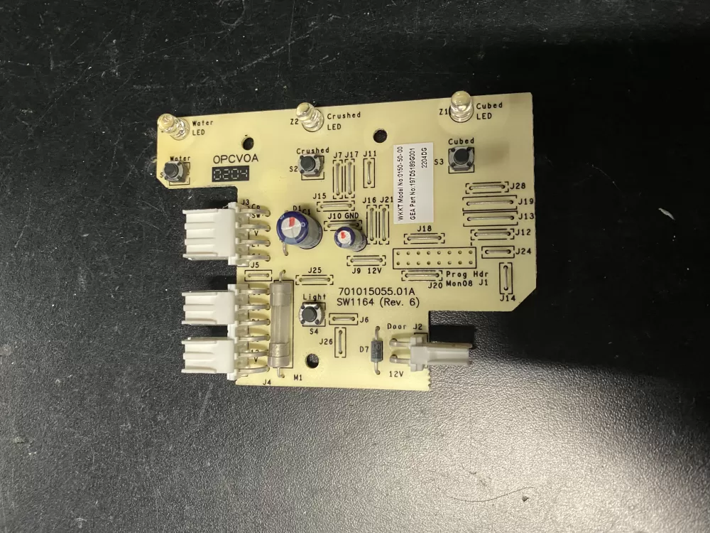 GE 197D5189G001 Refrigerator Control Board