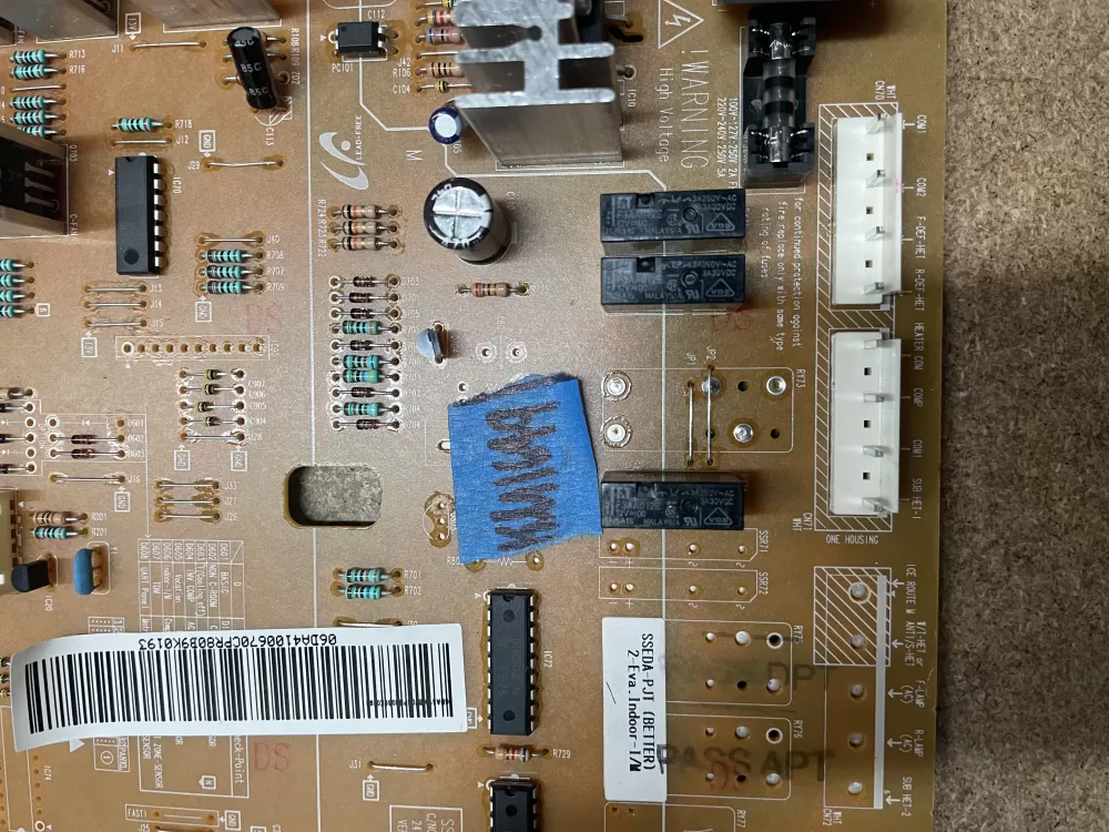 Samsung DA41-00670C DA41-00668A Refrigerator Control Board AZ20344 | KM1649