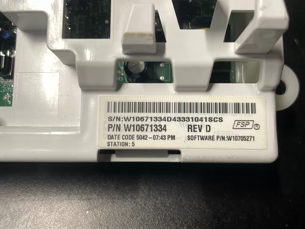 Amana Admiral Roper W10671334 Washer Control Board AZ18072 | WM1260