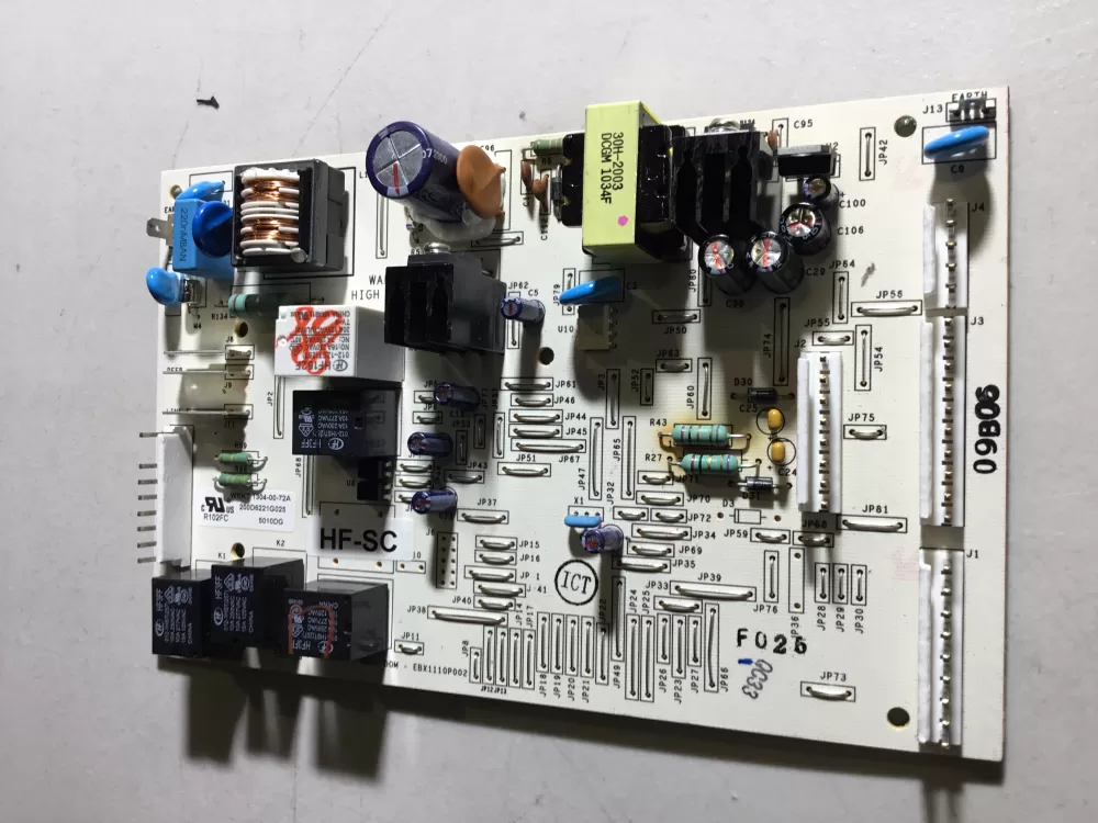 GE EBX1110P002 200D6221G025 WR55X11072 Refrigerator Control Board