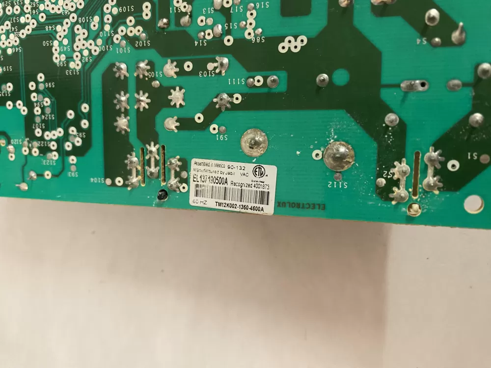 Frigidaire 137190500A Dryer Control Board AZ199509 | BK2787