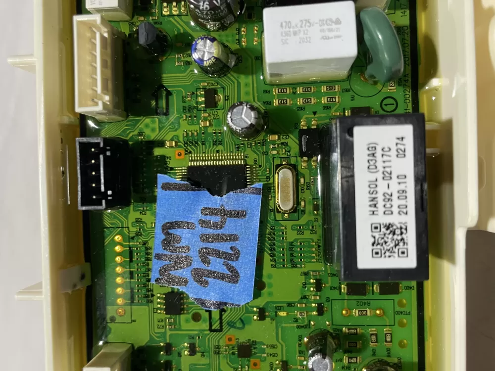 Samsung DC92 02117C Washer Control Board AZ120382 | Wm2214