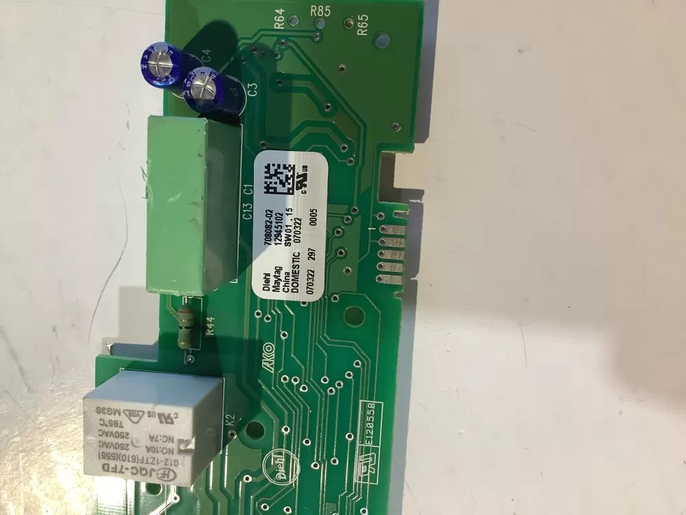 Maytag 02 12945102 Refrigerator Jenn Air 129451 Control Board AZ139796 | BG150