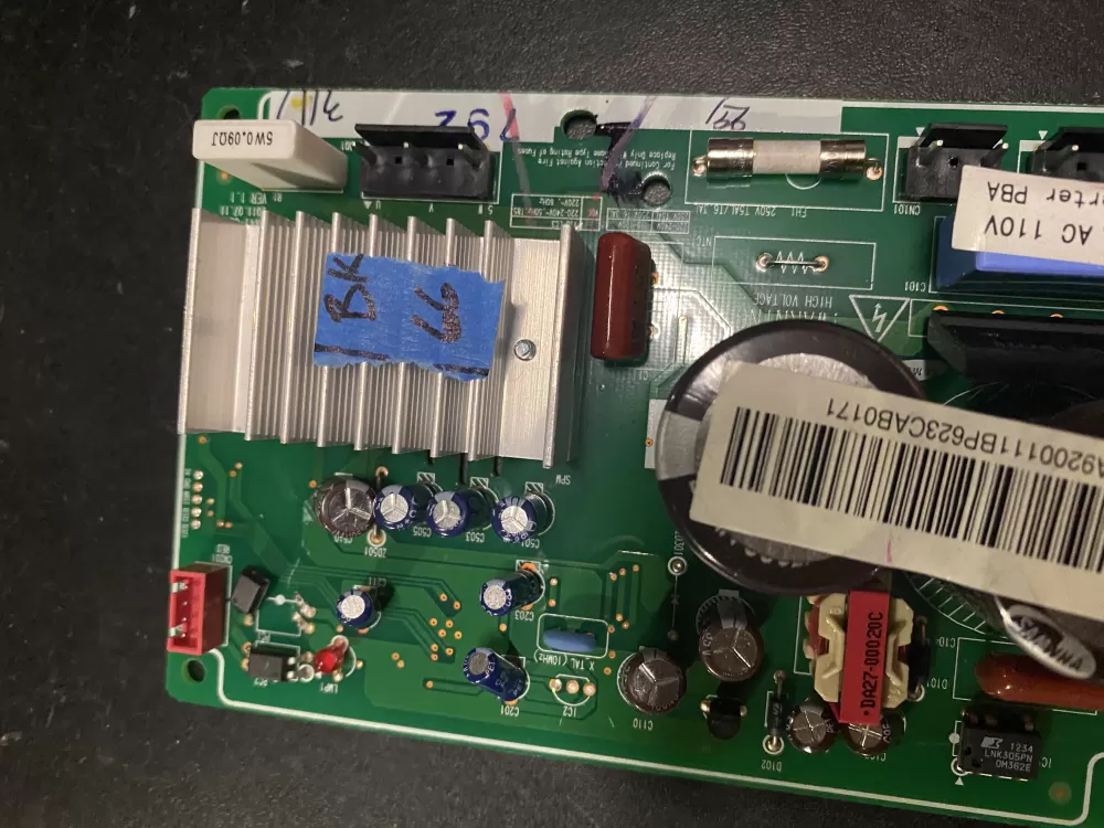 Samsung DA92-00111B Refrigerator Inverter Control Board AZ25675 | BK66