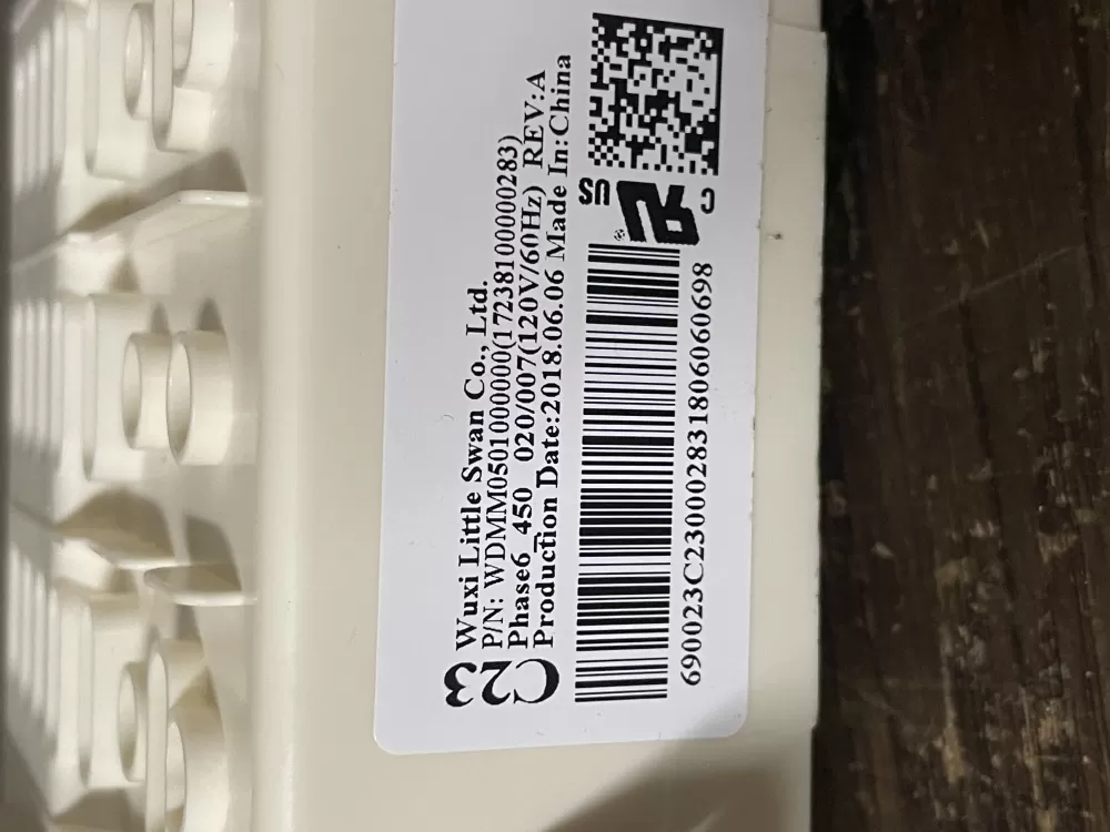 GE WH12X27293 17238100000283 Washer Control Board AZ50758 | Wmv461