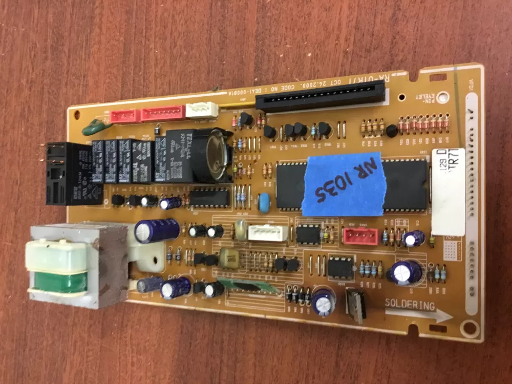 Samsung GE WB27X10508 DE41-00081A Microwave Control Board AZ29695 | NR1035