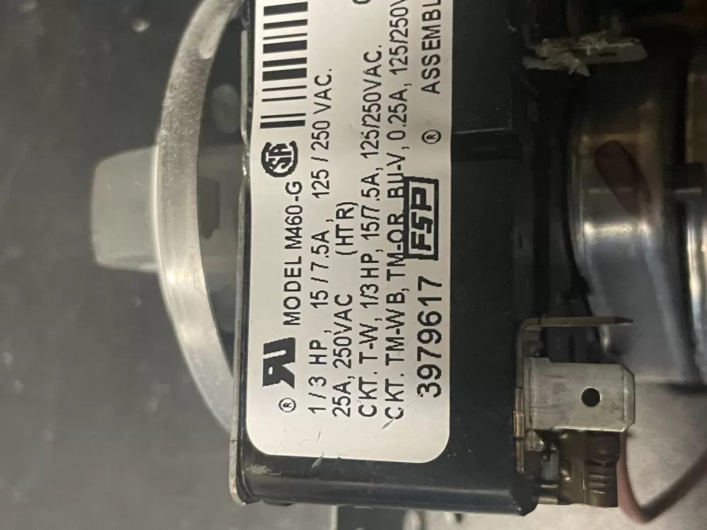 Whirlpool Maytag Amana Roper AP6009055 3979617 Dryer Timer AZ11480 | 629
