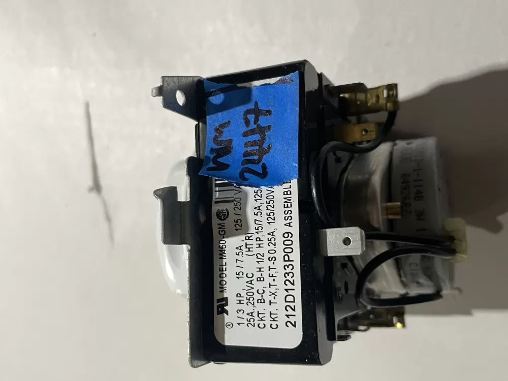 GE 212D1233P009 WE04X23134 WE4M361 4455190 Dryer Timer AZ201262 | Wm2447