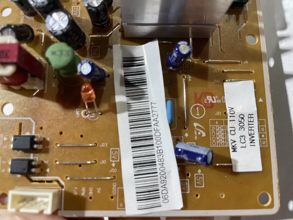 Samsung DA92-00483B Refrigerator Control Board Inverter AZ186713 | Wm2682