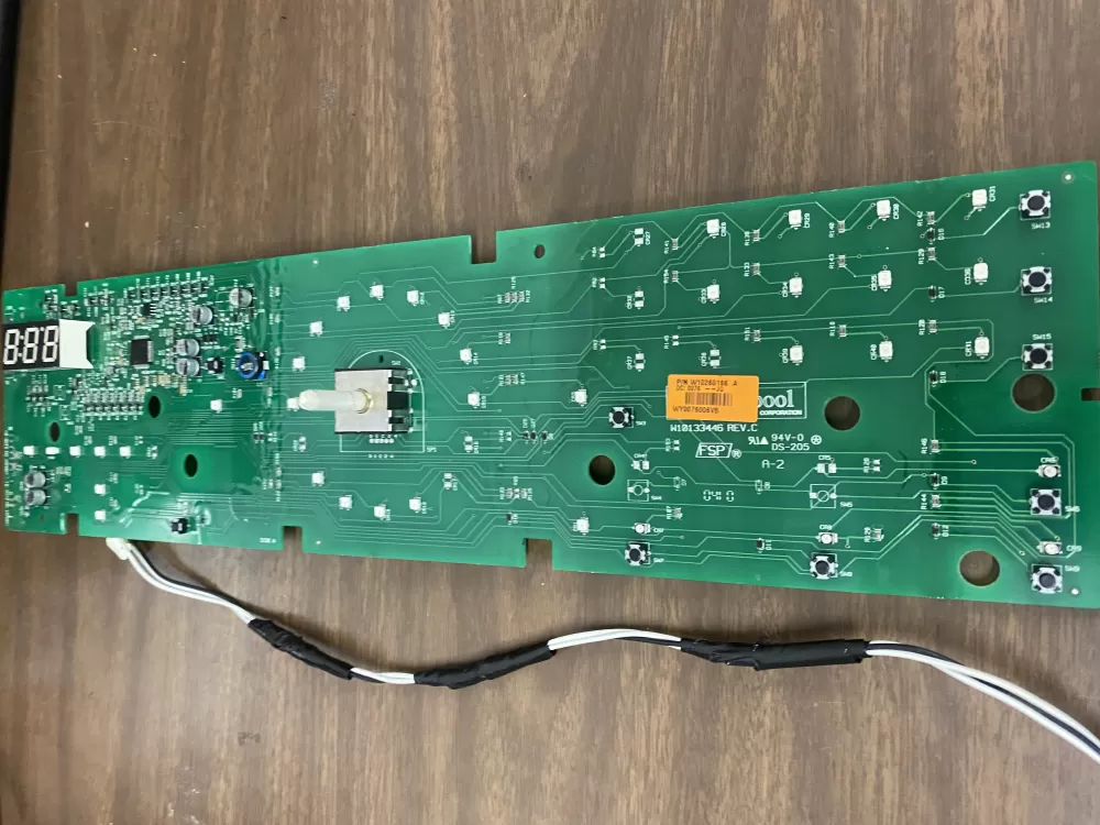 Whirlpool  Maytag W10260186 W10258434 WPW10260186 Washer Control Board
