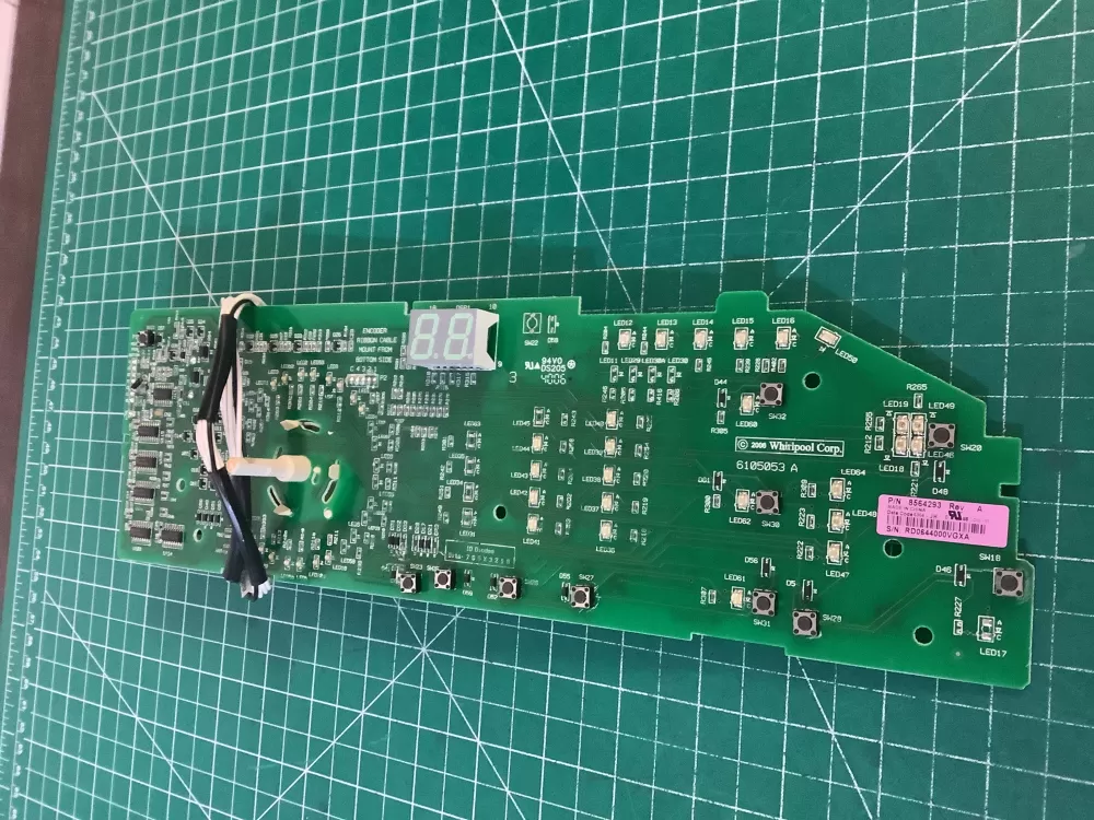 Whirlpool 8564293 8563974 Dryer Control Board