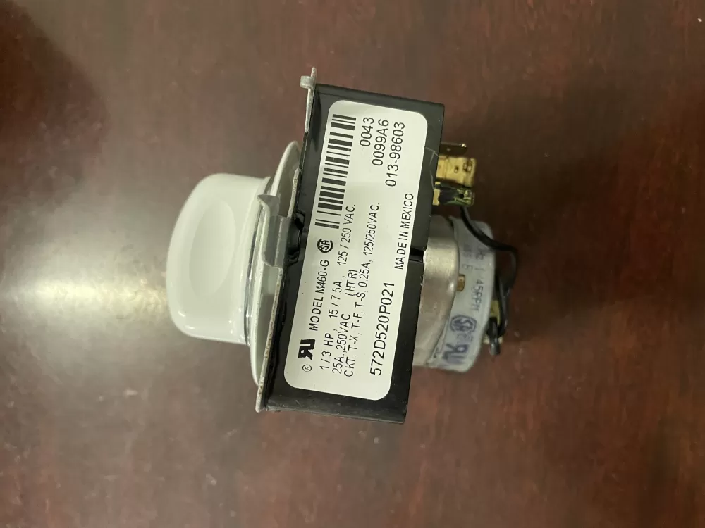 GE 572D520P021 WE4M271 Dryer Timer