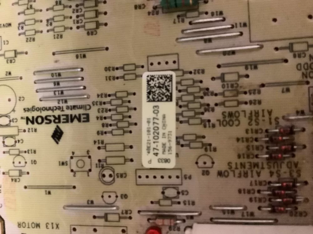 Rheem Emerson 47 102077 03 48e21 101 01  Control Board AZ102395 | AV1339