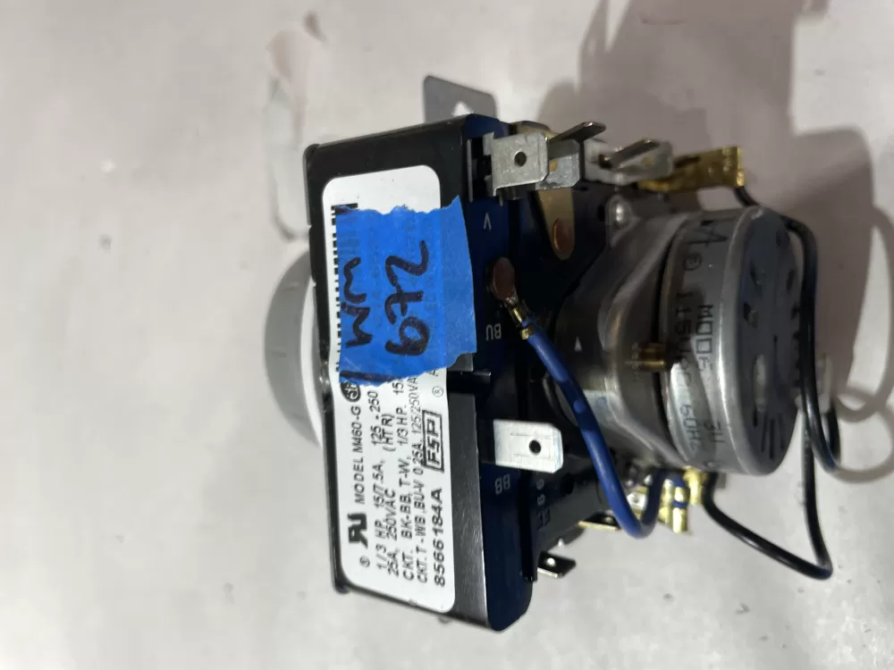 Whirlpool 8566184A 8566184 WP8566184 Dryer Timer AZ205417 | Wm672