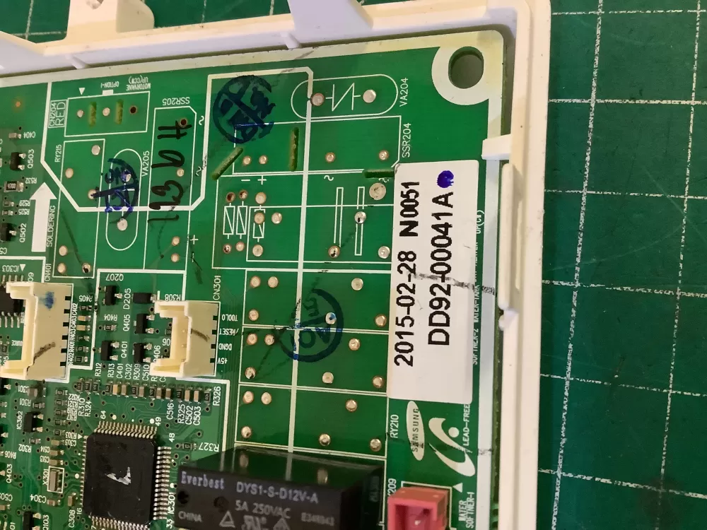 Samsung DD92 00041A Dishwasher Control Board AZ200420 | NR2795