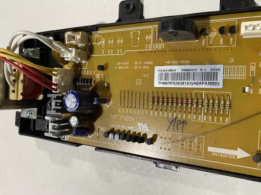 Samsung DE92-03019J Oven Range Control Board AZ146010 | BK2447