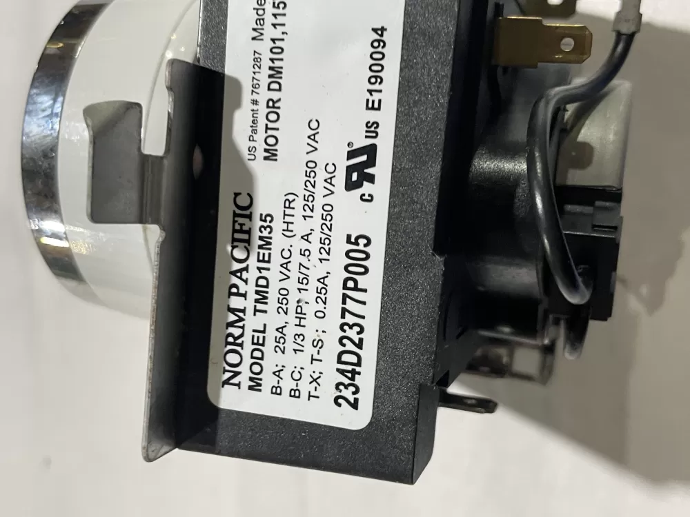 Hotpoint General Electric WE04X25280 Dryer Timer AZ184665 | Wm256