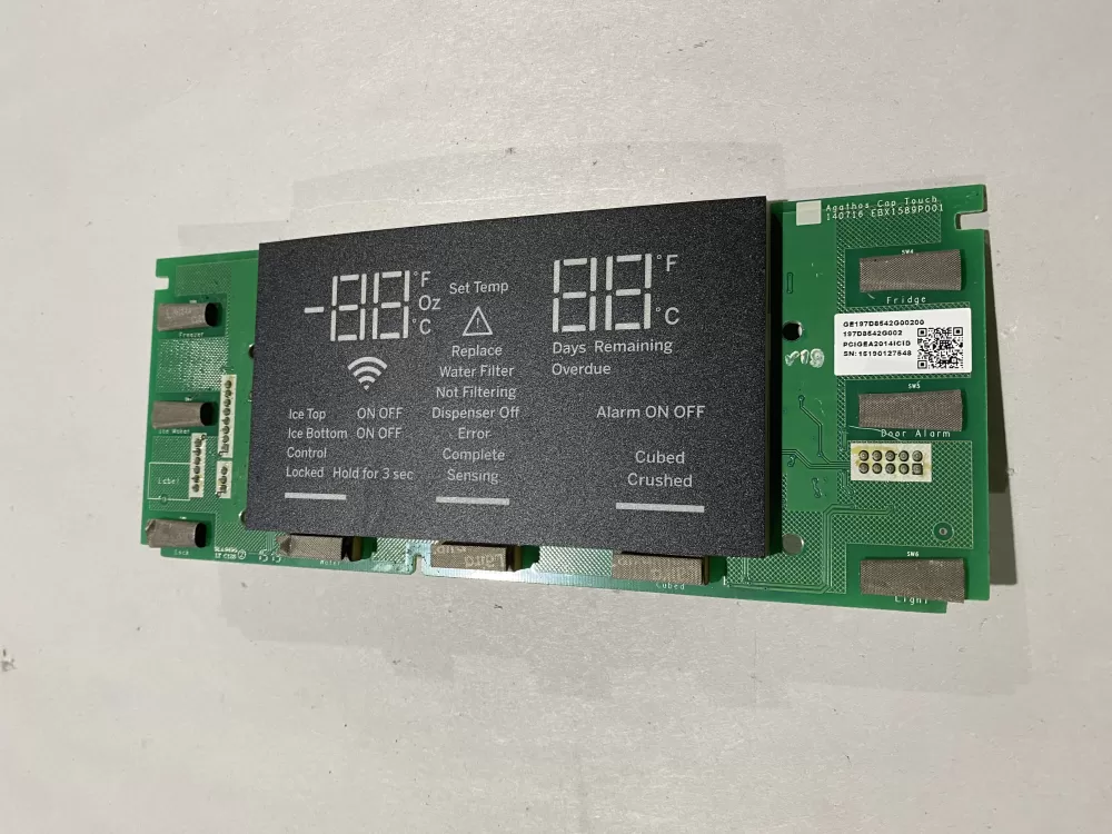 GE WR55X41025 197D8542G002 Refrigerator Control Board AZ160547 | BK1642