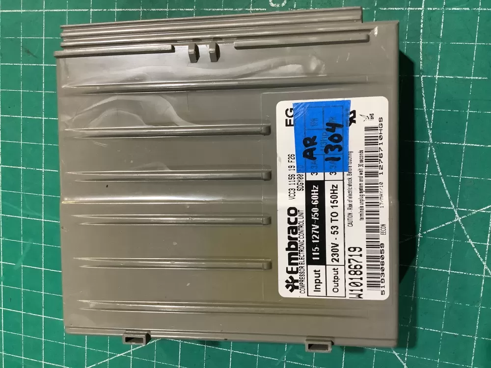 Whirlpool W1089391 Refrigerator Compressor Inverter Control AZ227702 | AR1304