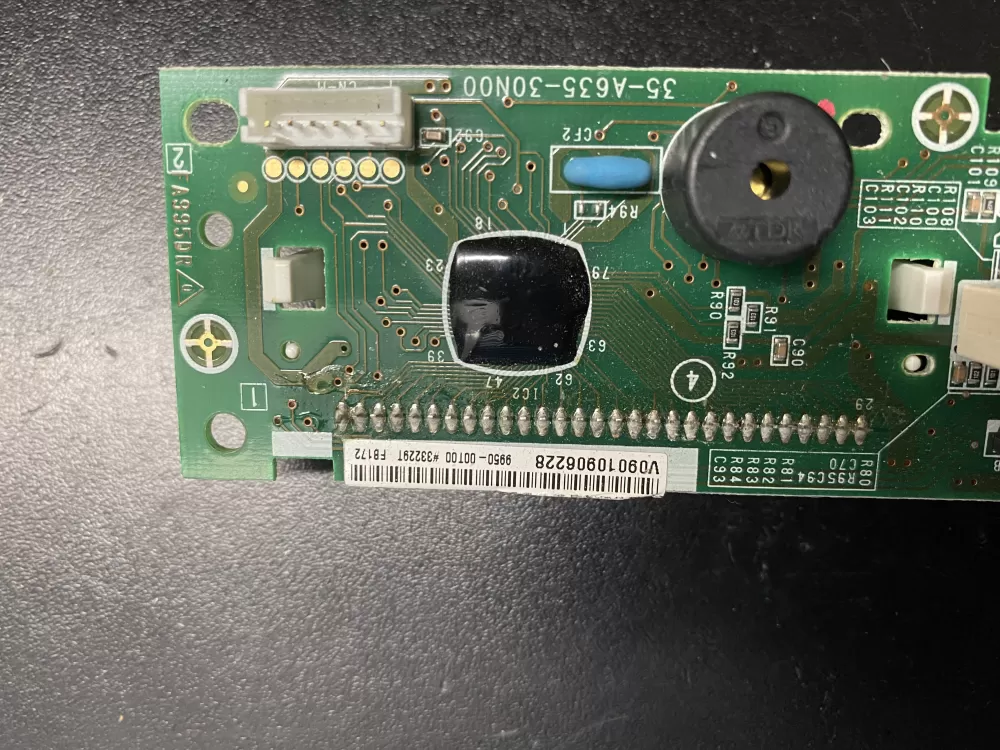 Sharp V09010906228 Microwave Oven Display Control Panel AZ10581 | BK1276