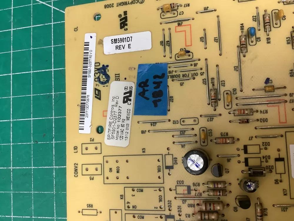 Dacor Range Control Board SF5901-D2377 AZ222129 | AR1842