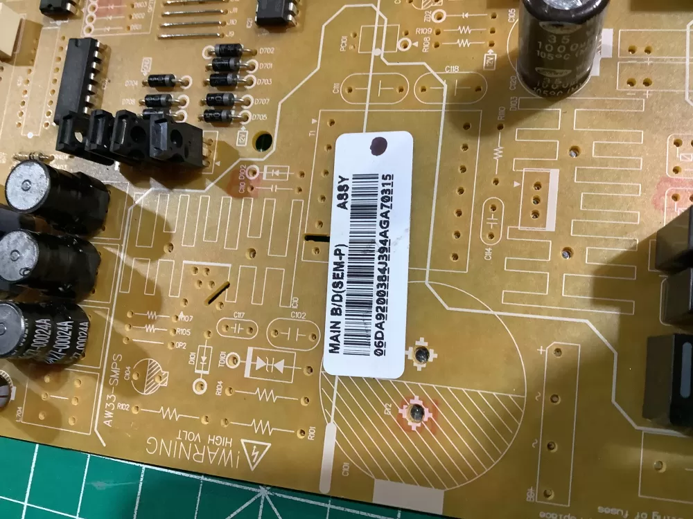 Samsung DA92 00384J DA9200384J Refrigerator Control Board AZ149050 | NR2478