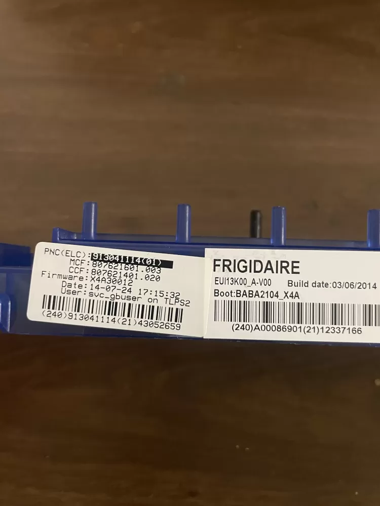 Frigidaire 913041114 Washer Control Board AZ82612 | KM887