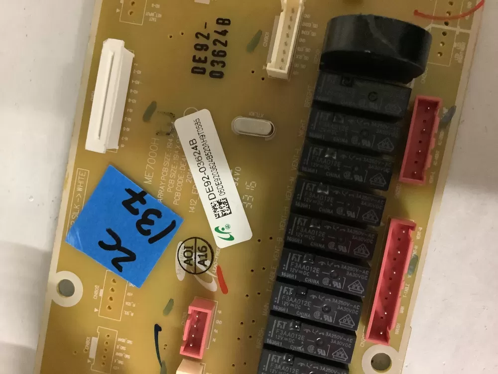 Samsung DE92-03624B DE41-00447A Microwave Main Control Board AZ208488 | ZC137