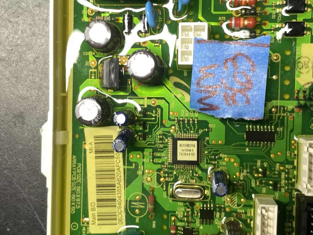 Samsung DC94-04385A Dryer Control Board AZ37029 | Wm363