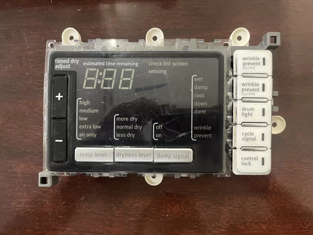 Whirlpool W10389292 Dryer User Interface Display Control Board