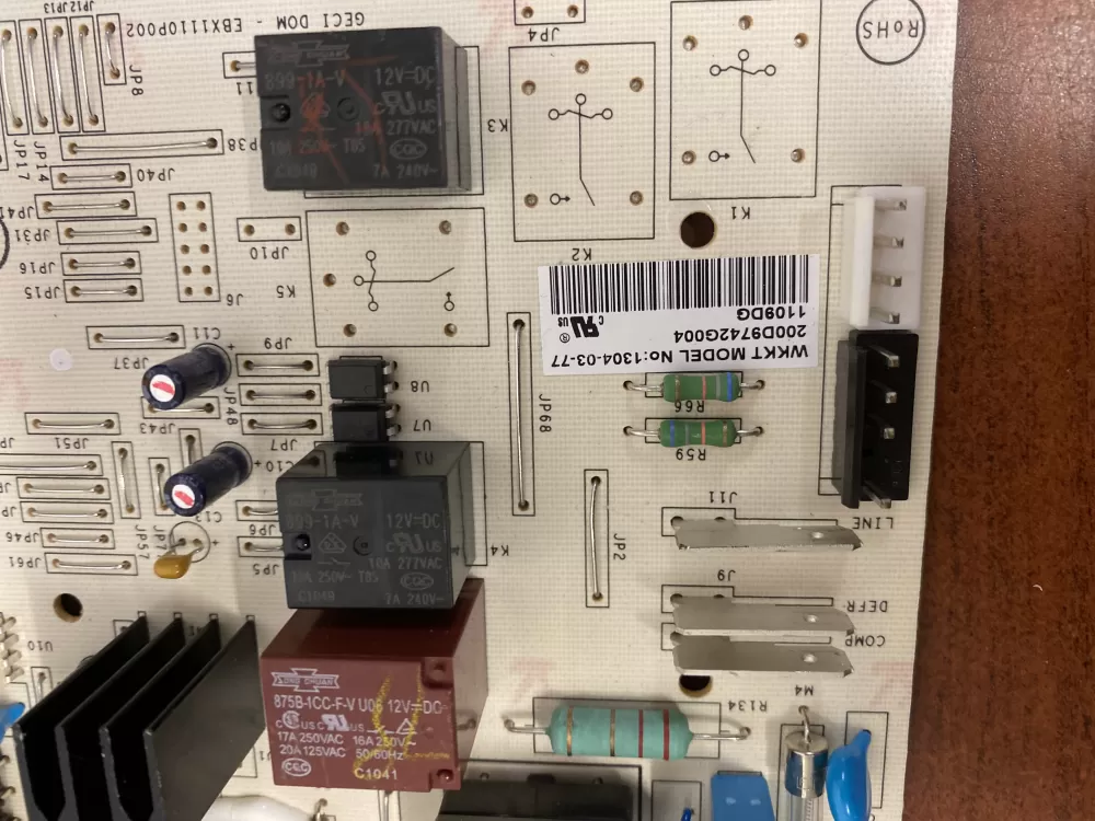 GE 200D49742G004 WR55X10996 Refrigerator Control Board  AZ50215 | BK1825