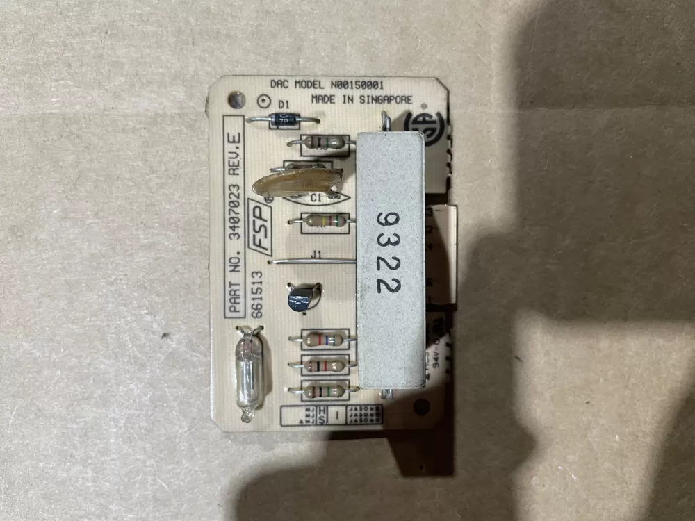 Kenmore  Whirlpool 3398084  AP3097570  2072  3398084R  3407021  3407023  60134  60150  60216  61236  661513  AH345727  EA345727  PS345727 Dryer Control Board