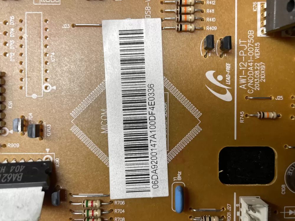 Samsung DA92 00147A DA41 00750A Refrigerator Control Board AZ35798 | Wm447