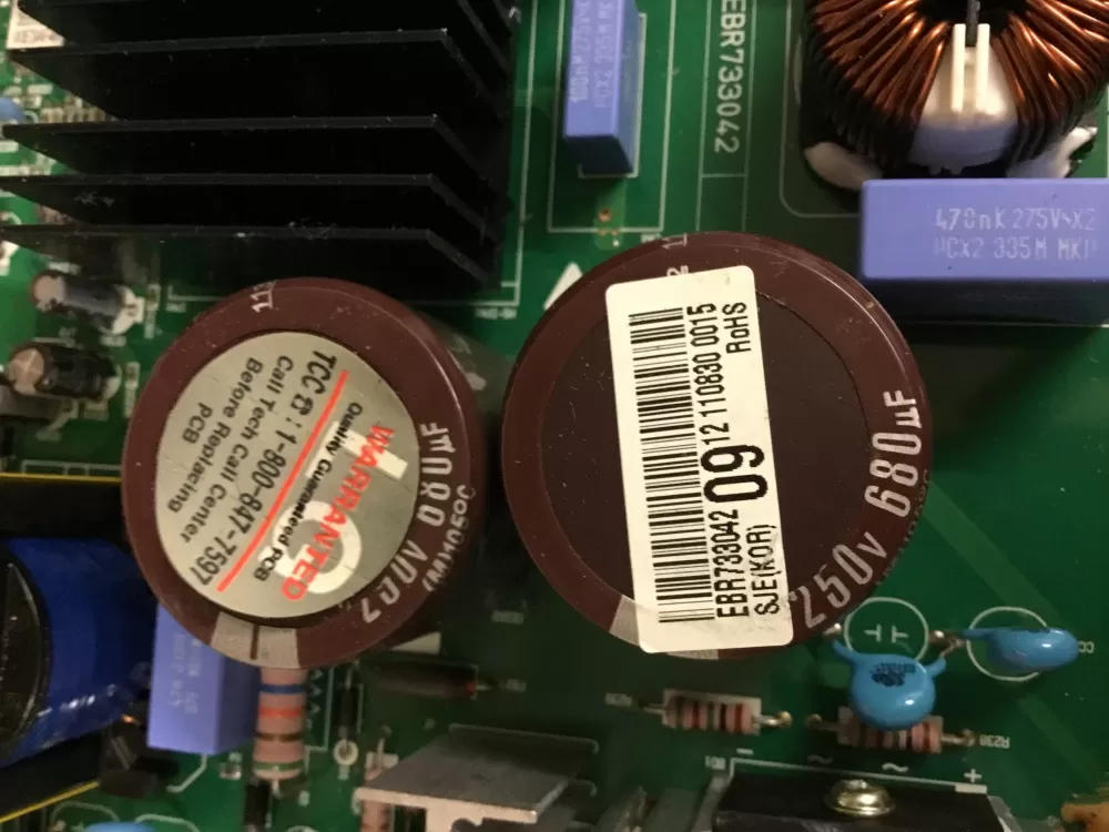 LG Kenmore EBR73304209 Refrigerator Control Board AZ33565 | NRV367