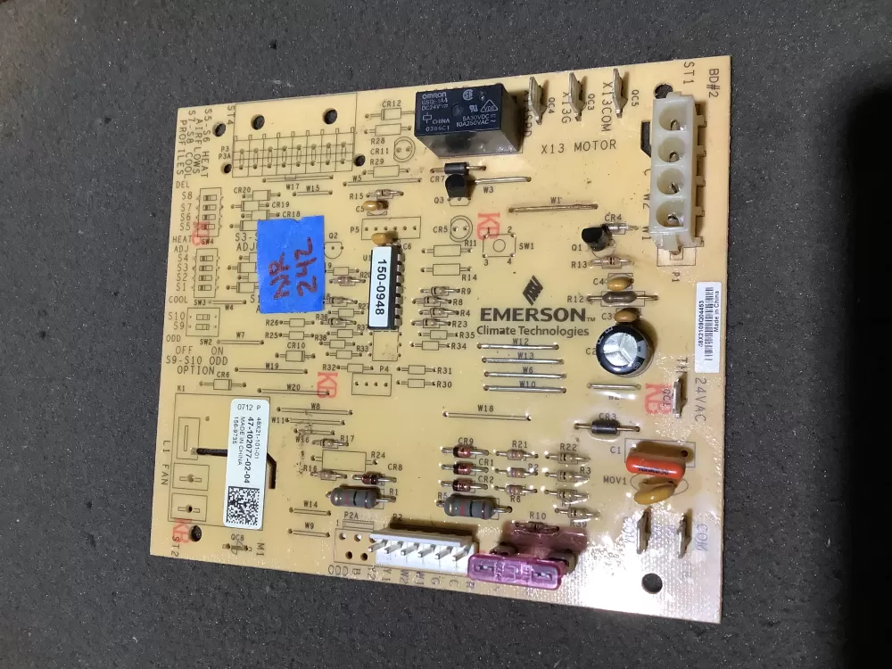 Rheem Air Handler Control Board 47-102077-02-04 156-9735 AZ110538 | NR242