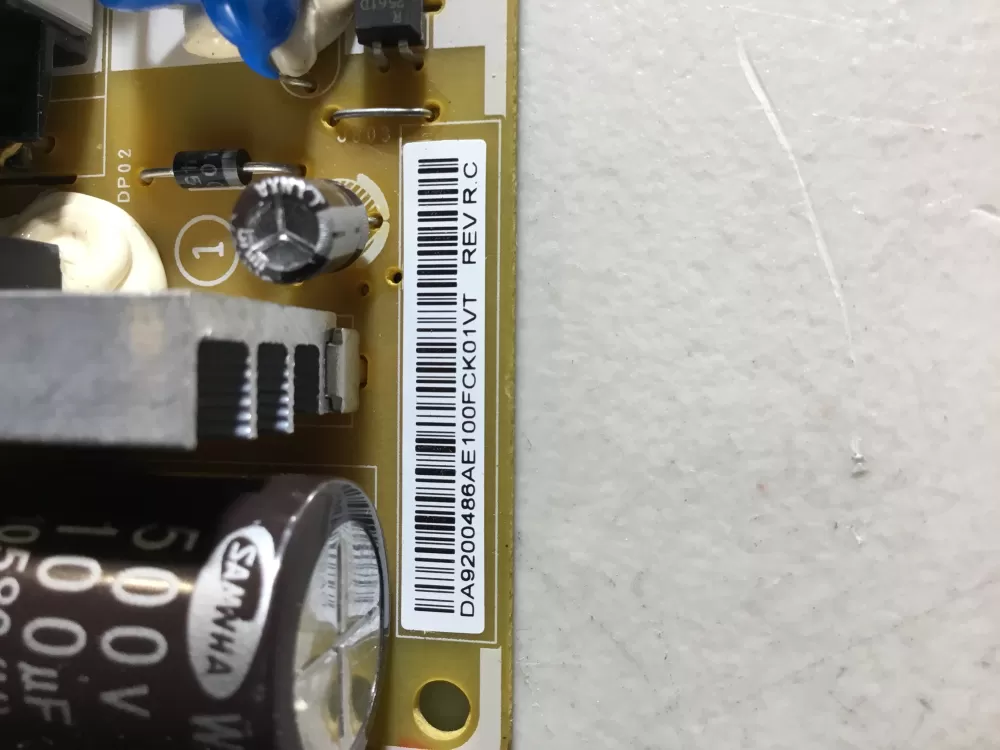 Samsung DA92 00486A Refrigerator Control Board AZ44099 | NR1758