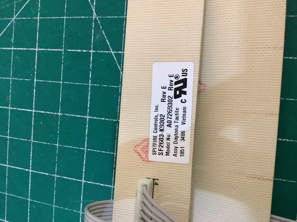 Frigidaire A07269302 SF2603 K9302 Dishwasher Control Board AZ206627 | NR1115