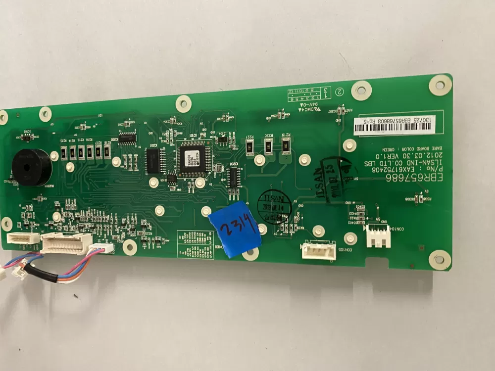 LG Kenmore EBR65768603 Refrigerator Control Board Dispenser AZ203197 | BK2314