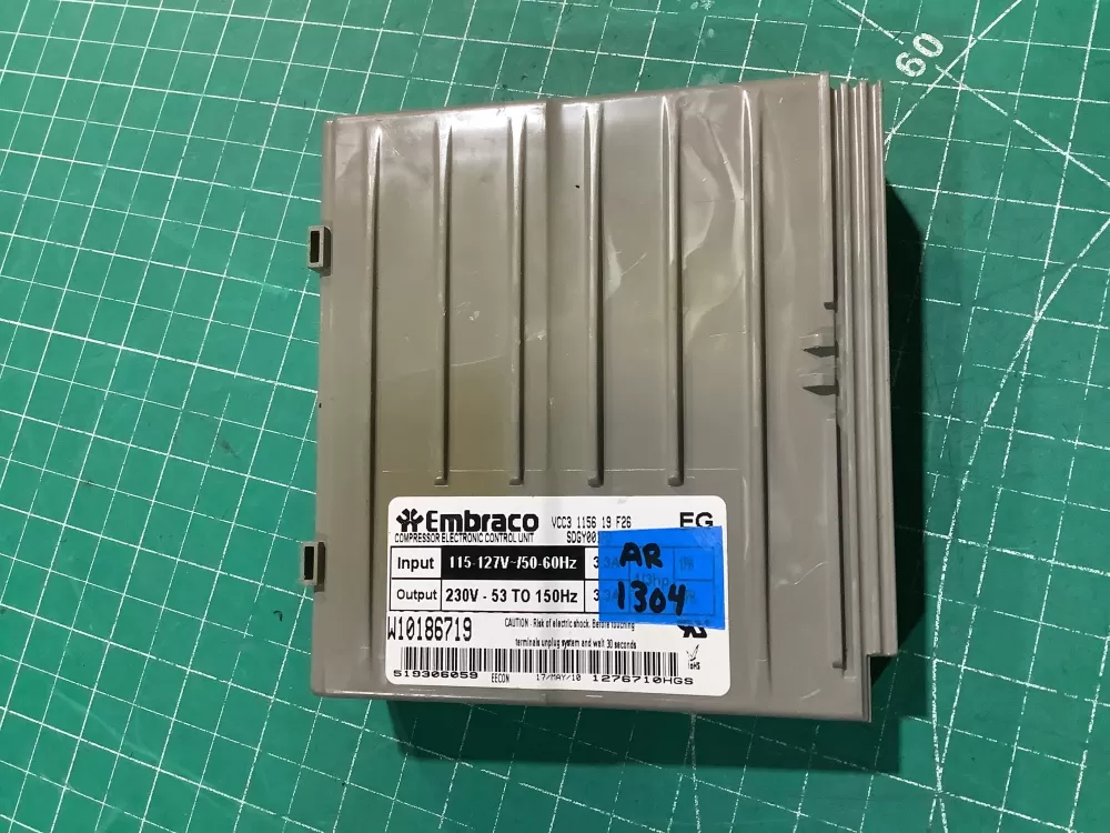 Whirlpool W1089391 Refrigerator Compressor Inverter Control AZ227702 | AR1304