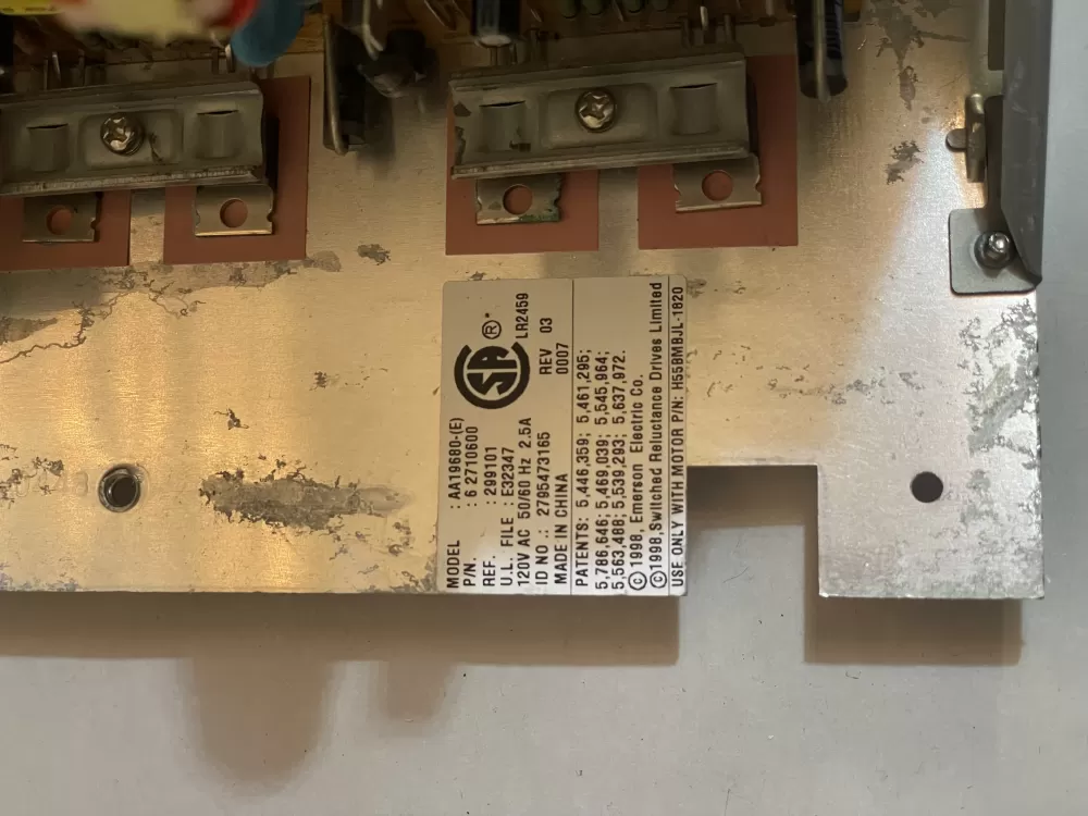 Maytag 6 2710600 22002470 12002039 Washer Control Board 271000 AZ194333 | KMV122