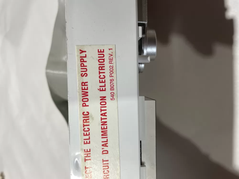 GE 540B076P002 Dryer User Interface Control Board Assembly AZ111447 | Wmv656