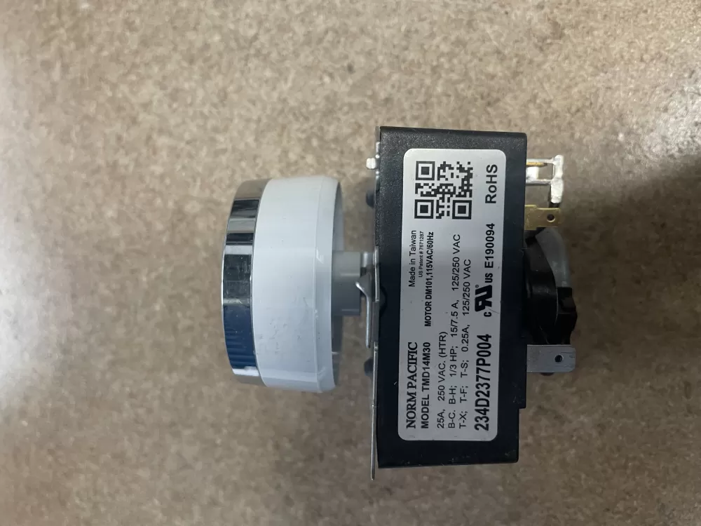 GE TMD14M30 234D2377P004 Dryer Timer AZ19318 | KM980