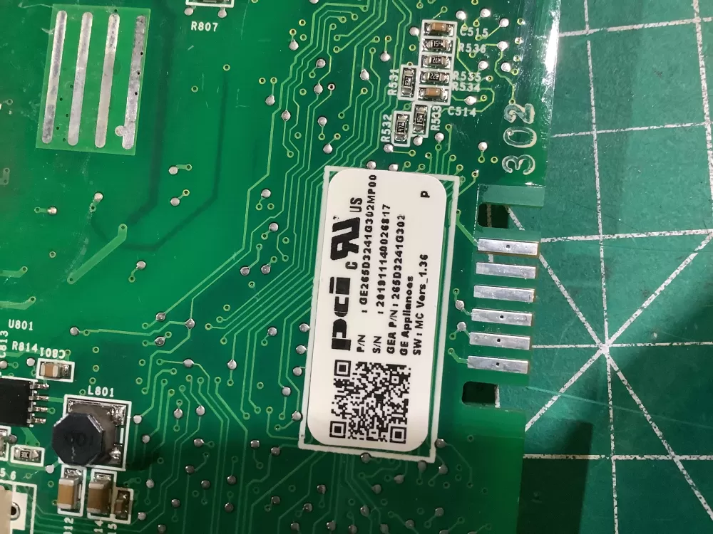 GE Dishwasher WD21X24498 265D3241G202 Control Board AZ149054 | NR2478