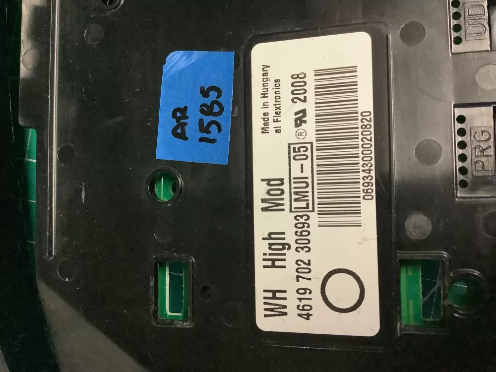 Maytag Whirlpool 461970230693 Washer Control Board AZ209487 | AR1585